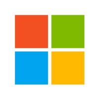Microsoft logo sized