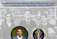 National economic advisor touts low unemployment in Wisconsin, falling inflation