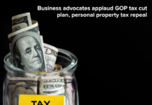 Business advocates applaud GOP tax cut plan, personal property tax repeal