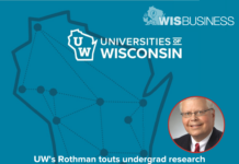 UW’s Rothman touts undergrad research during showcase event