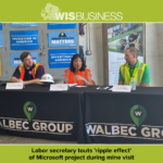 Labor Secretary Touts ‘ripple Effect’ Of Microsoft Project During Mine Visi 20240814 190442 0000